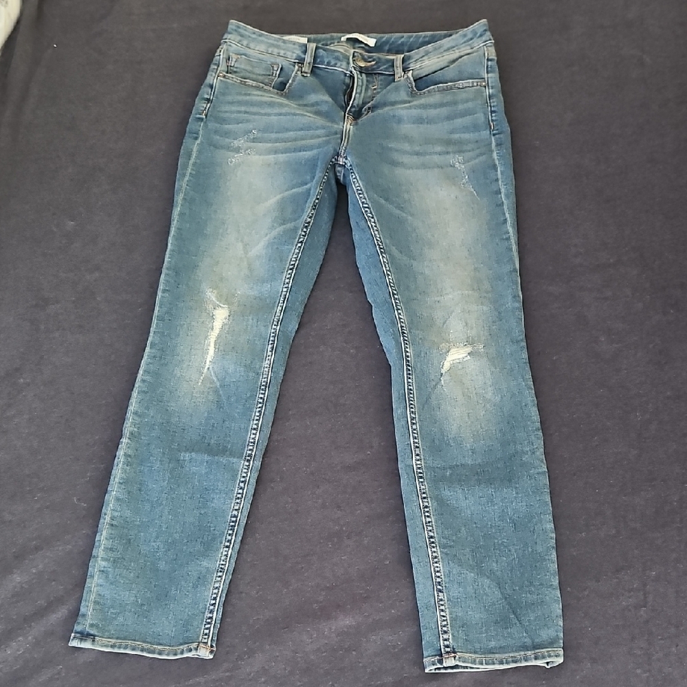 Vigoss Women's Straight Leg Jeans in Blue